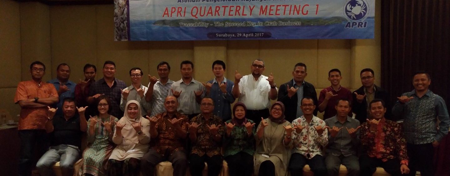 APRI Quarterly Meeting 1, Surabaya 29 April 2017