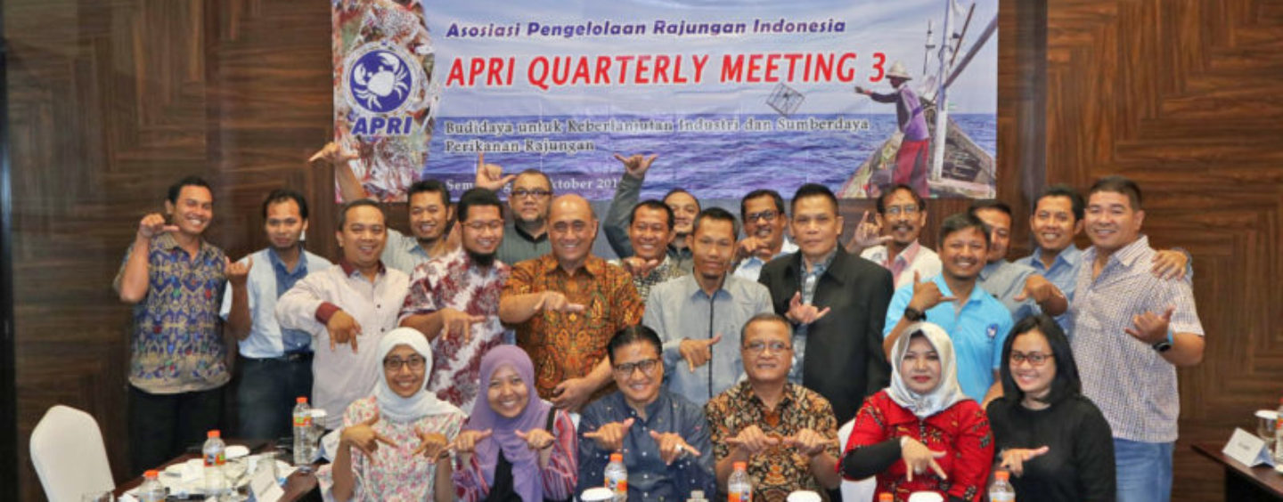 APRI Quarterly Meeting 3 “Cultivation for Industrial Sustainability and BSC Fisheries resources”