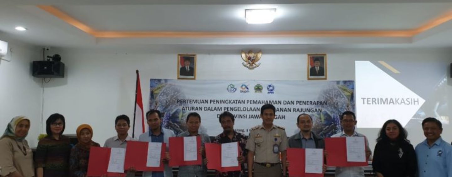 The Meeting to Develop the Understanding and Application of the Rules in Blue Swimming Crab Fisheries Management in Central Java Province, Semarang, Oktober 3, 2018