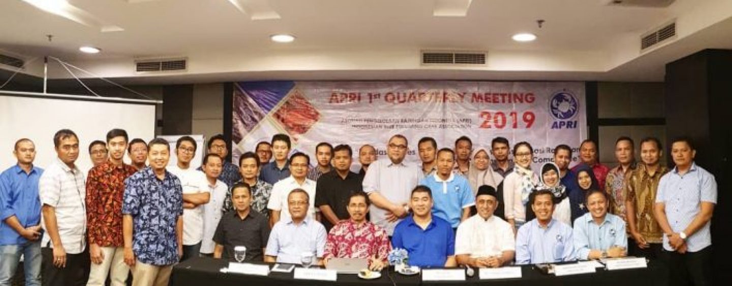 APRI 1st Quarterly Meeting in 2019, Jakarta, April 6, 2019