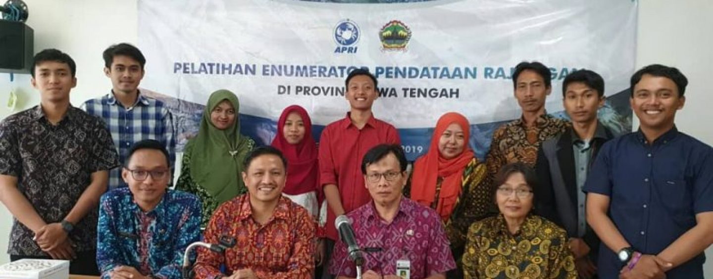 Enumerator Training in Central Java Province, Semarang, July 9, 2019