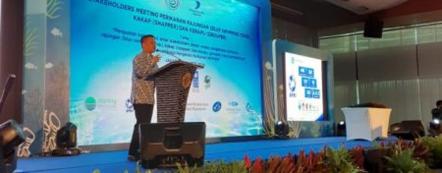 Stakeholders Meeting For Blue Swimming Crab, Snapper and Grouper in Indonesia in Ballrom Gedung Mina Bahari III- KKP, Jakarta, March 3, 2020