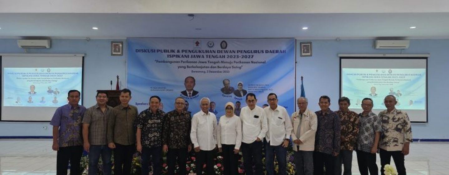 Public Discussion related to Central Java Fisheries Development towards Sustainable